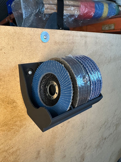 Grinder Disk Storage Holder
