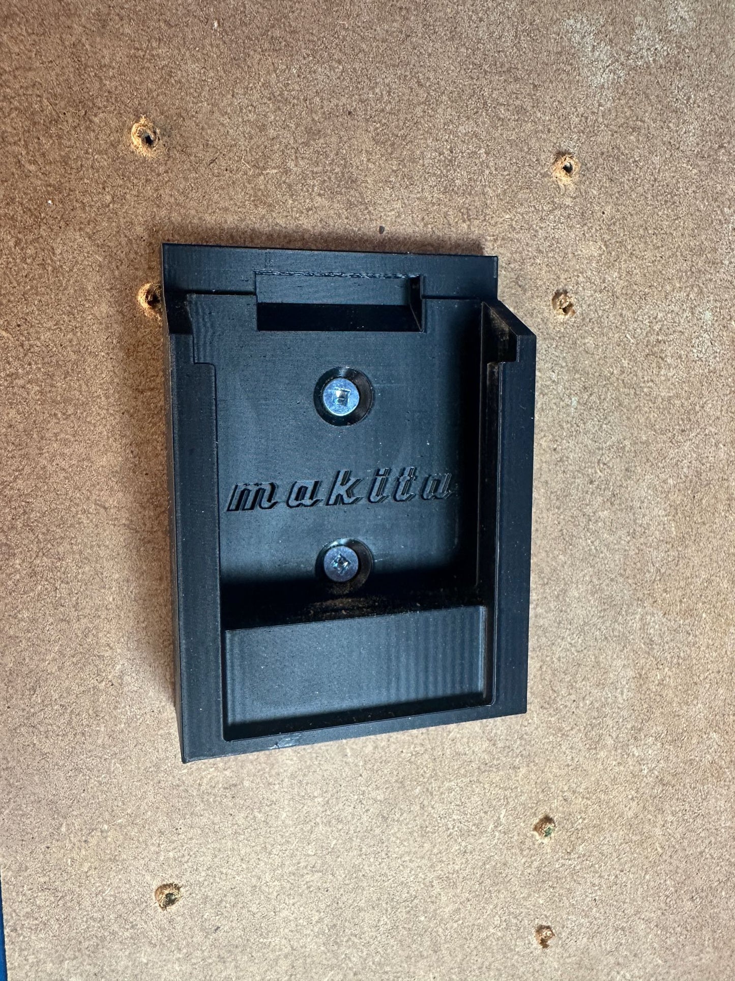 Makita Battery Holder-Wall Mounted-Black