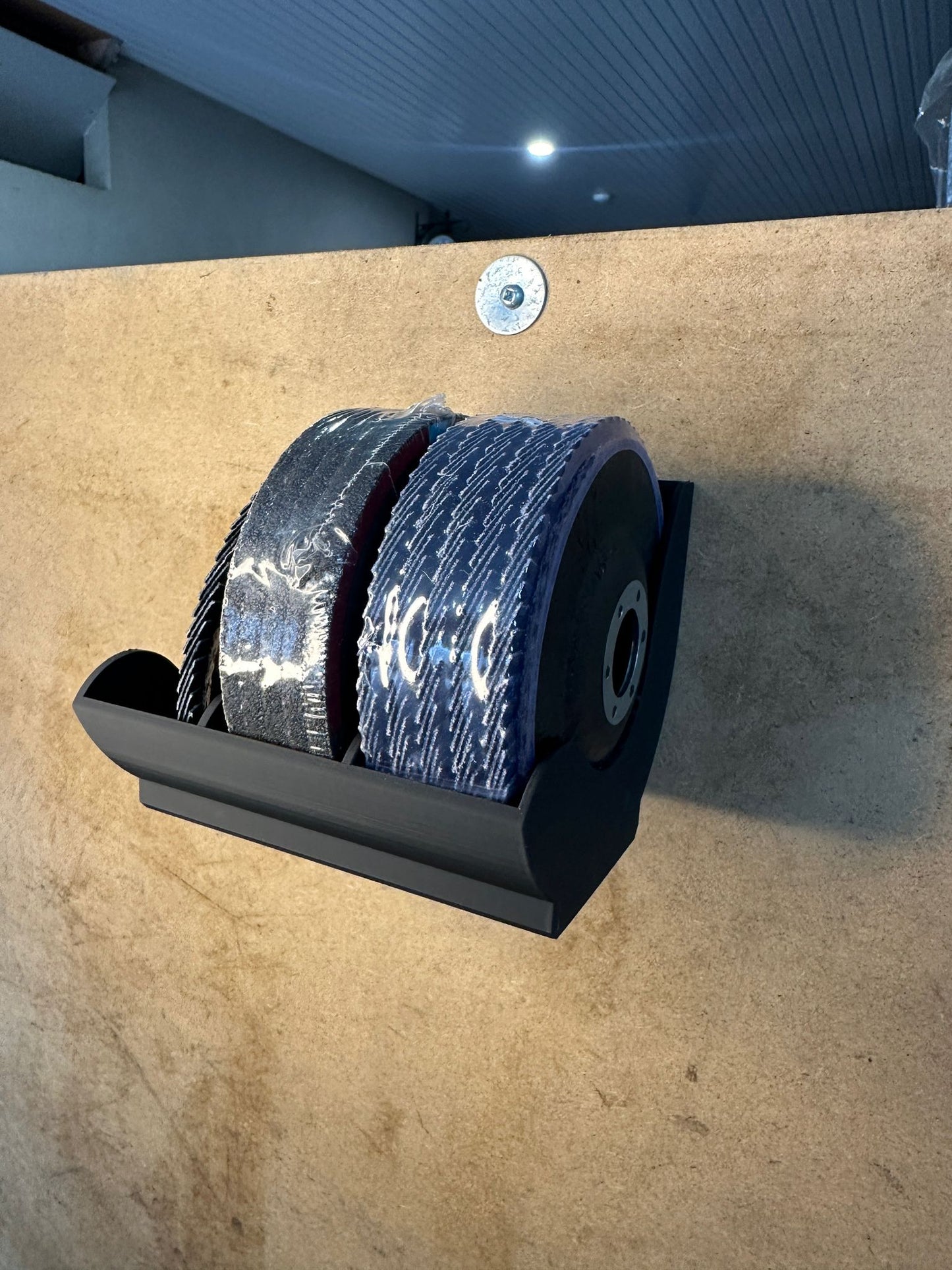 Grinder Disk Storage Holder