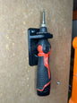 Milwaukee M12 soldering iron wall holder